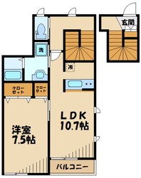 ガーデン　シティー鷺沼の物件間取画像